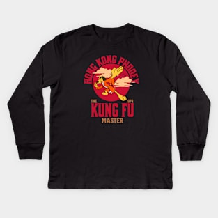 Hong Kong Phooey, Kung Fu Master Kids Long Sleeve T-Shirt